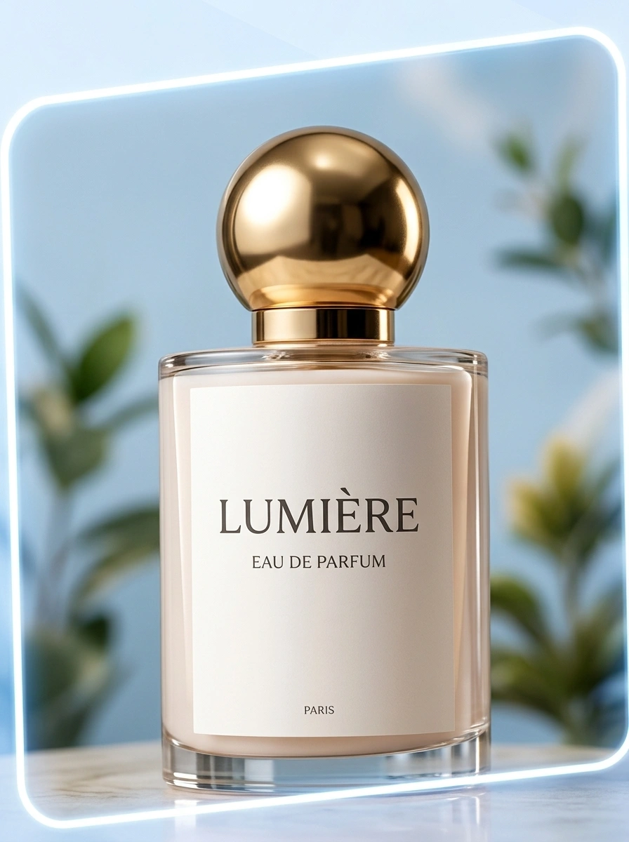 3D Product Visualization - Luxury Perfume Bottle
