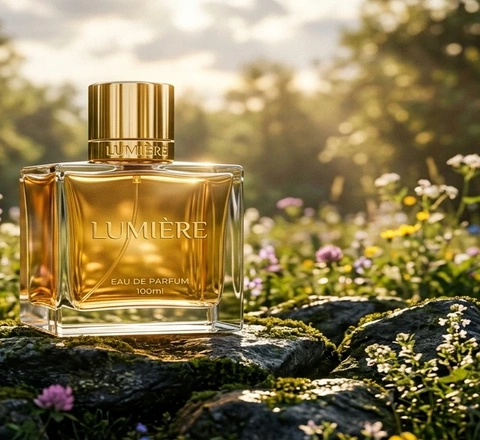 3D Perfume Render